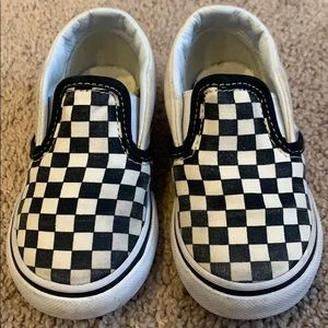 Vans Checkerboard Slip-On Toddler shoes